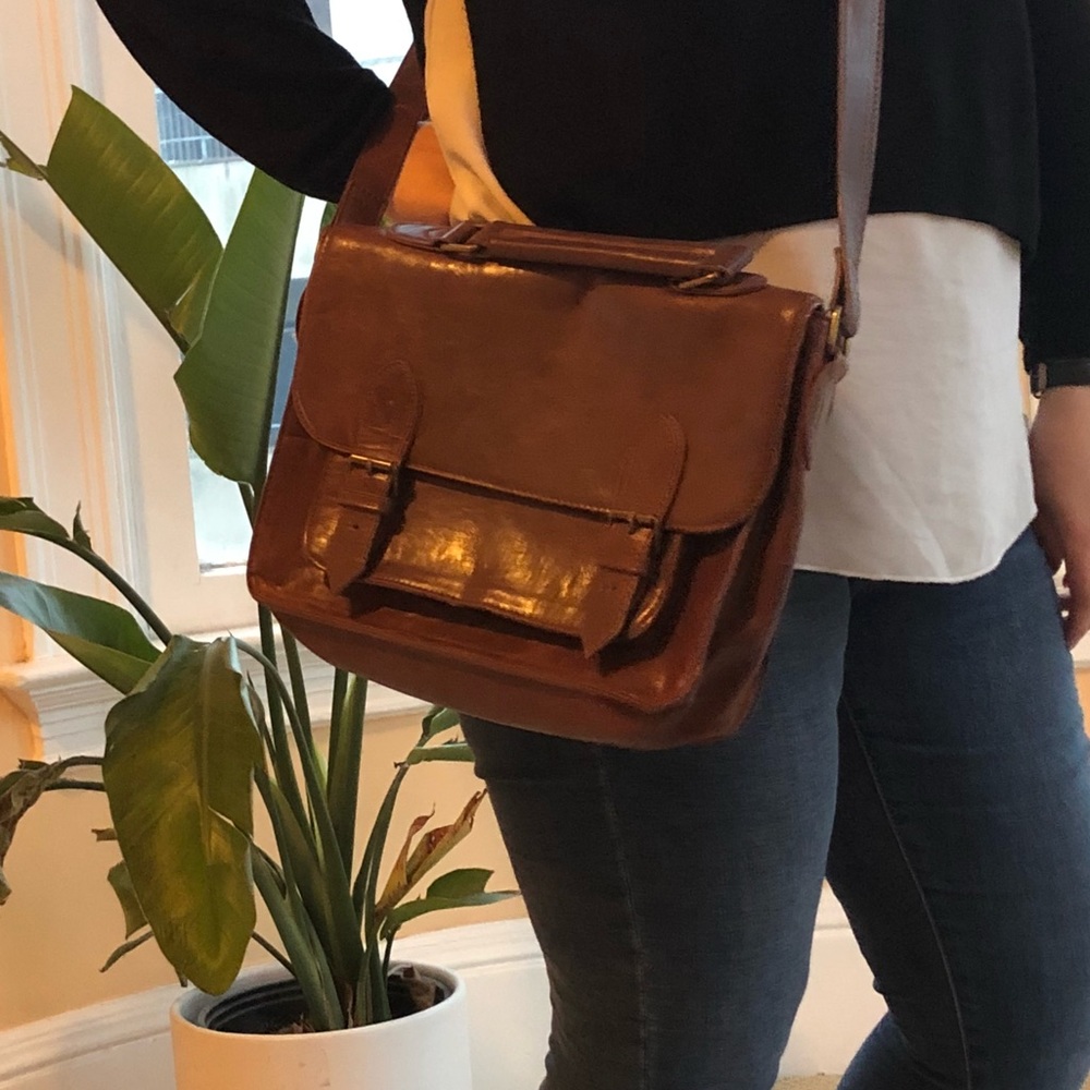 Brown Urban Outfitters Satchel